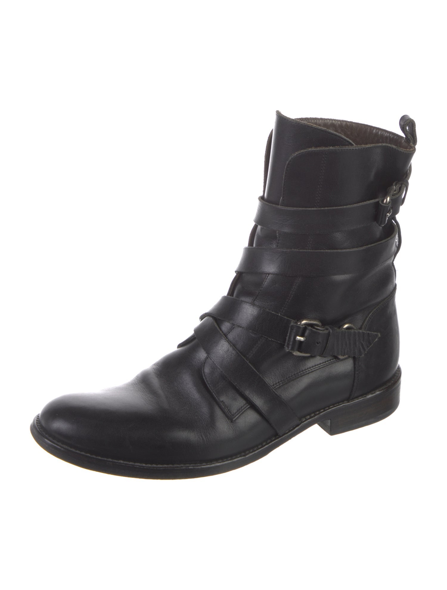 Sartore Leather Combat Boots