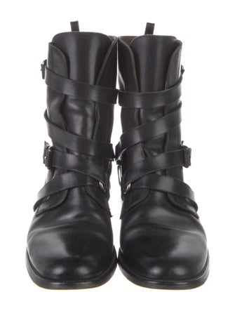 Sartore Leather Combat Boots