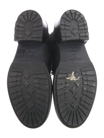 Sartore Suede Combat Boots