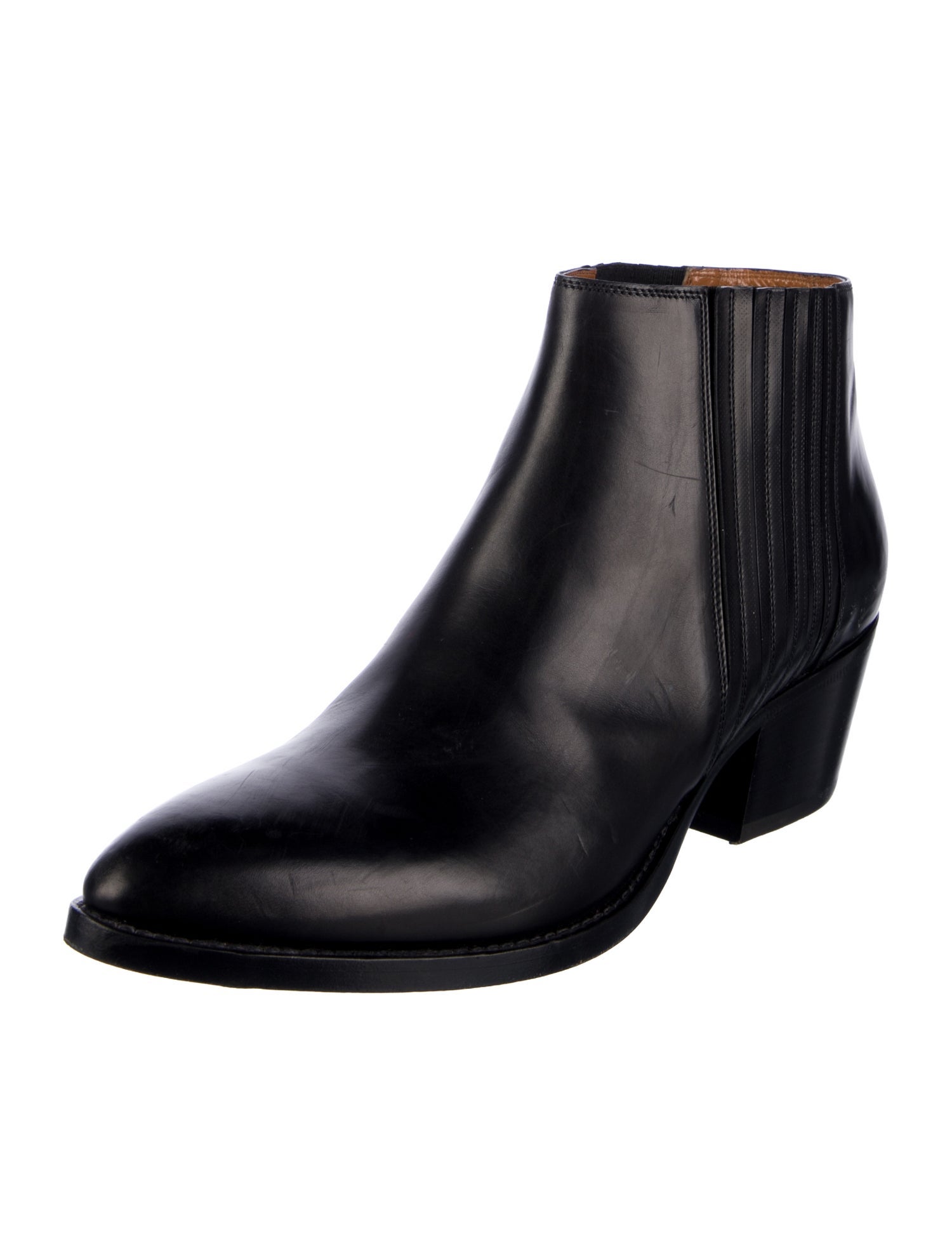 Sartore Leather Chelsea Boots
