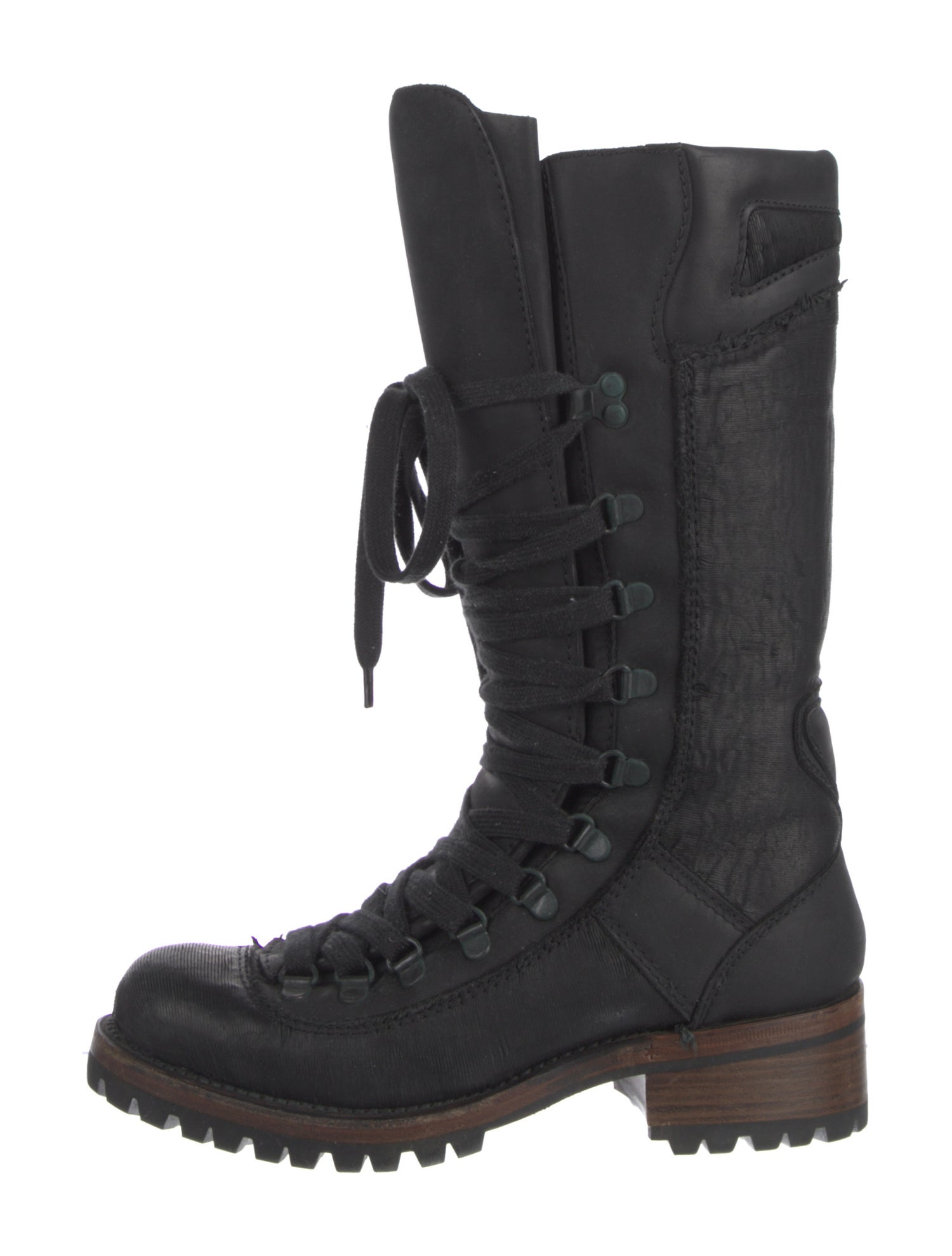 Sartore Leather Combat Boots
