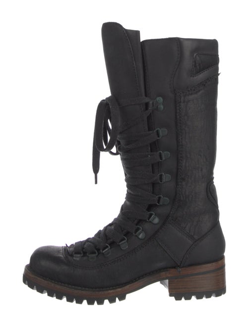 Sartore Leather Combat Boots