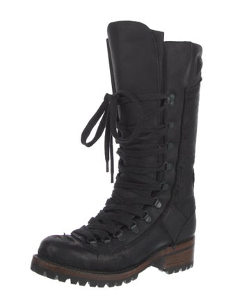 Sartore Leather Combat Boots