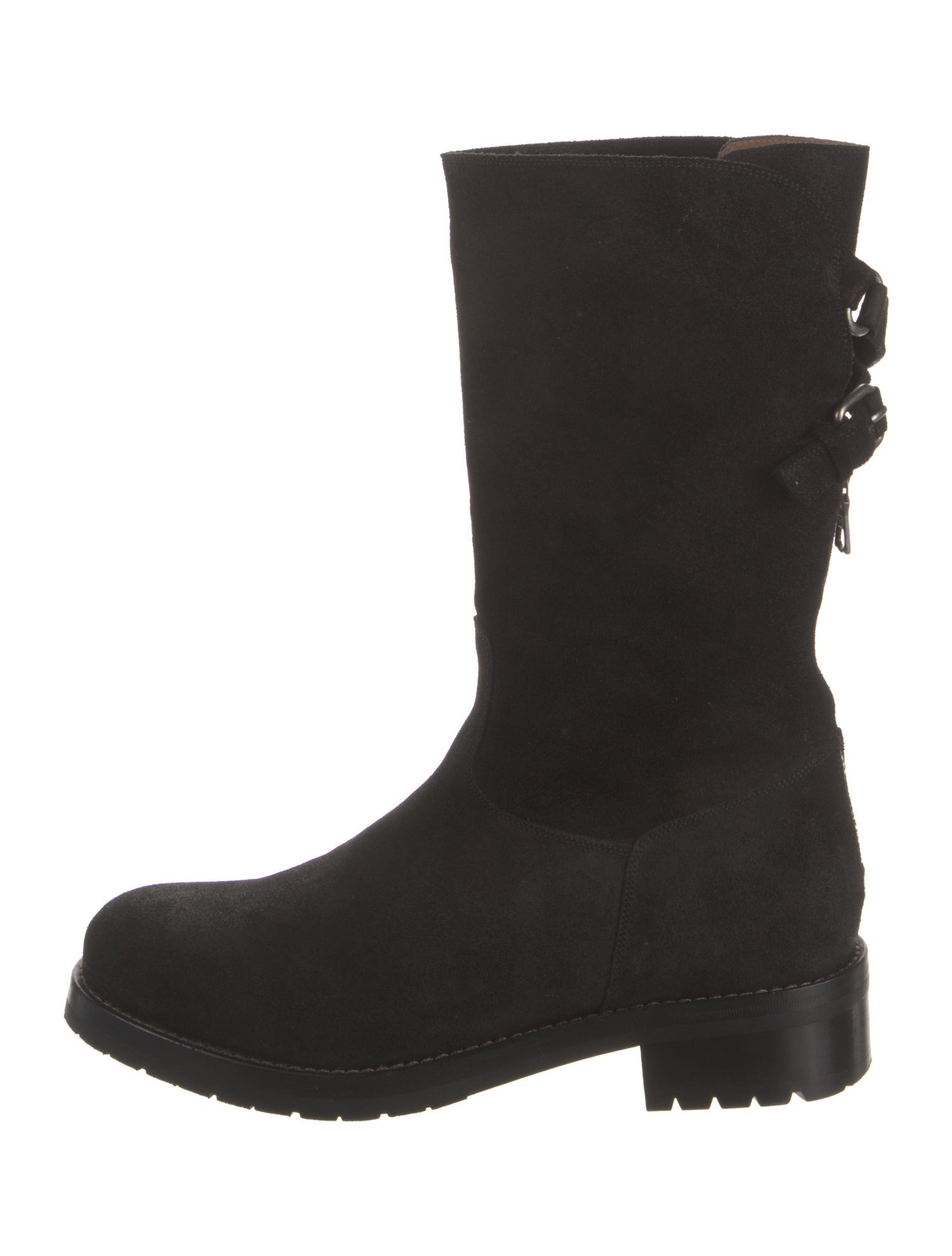 Sartore Suede Moto Boots