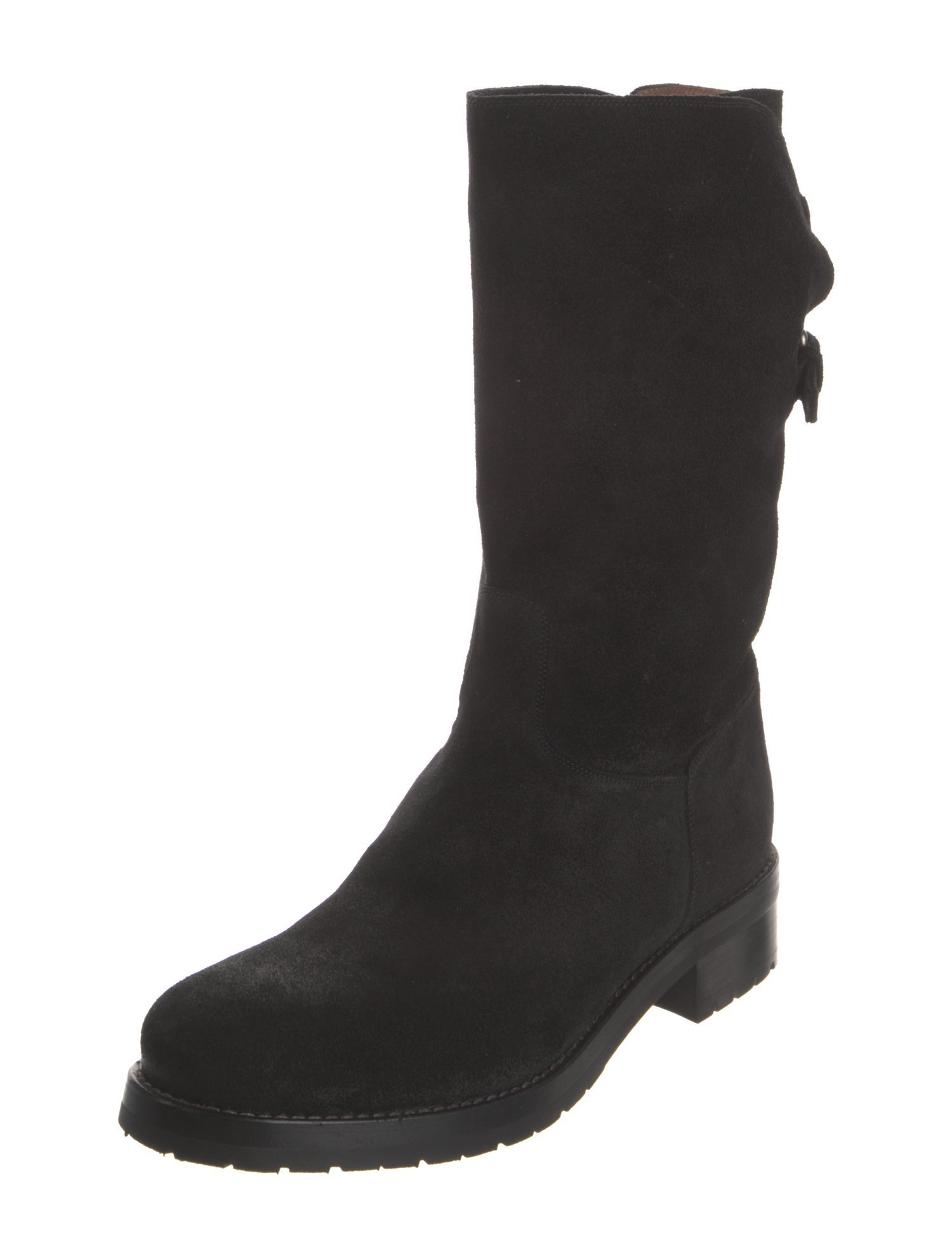 Sartore Suede Moto Boots