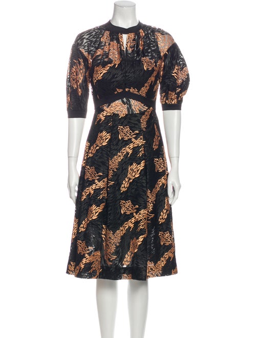 Three Floor 2019 Midi Length Dress Black