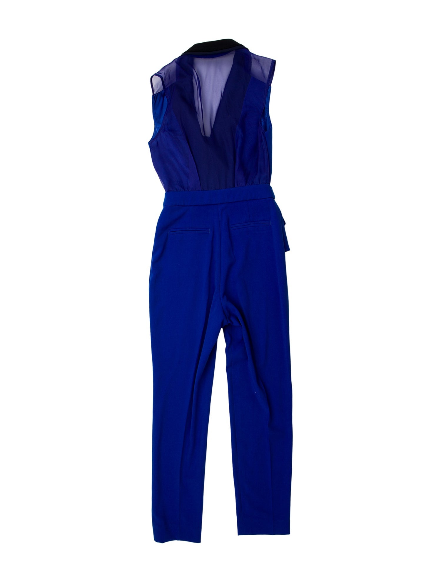 Three Floor V-Neck Jumpsuit