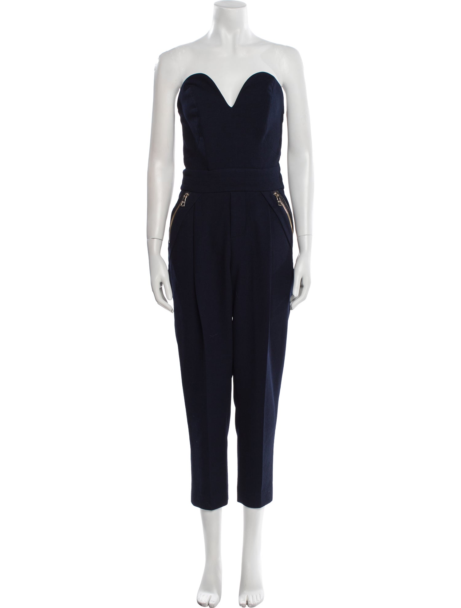 Three Floor Strapless Jumpsuit