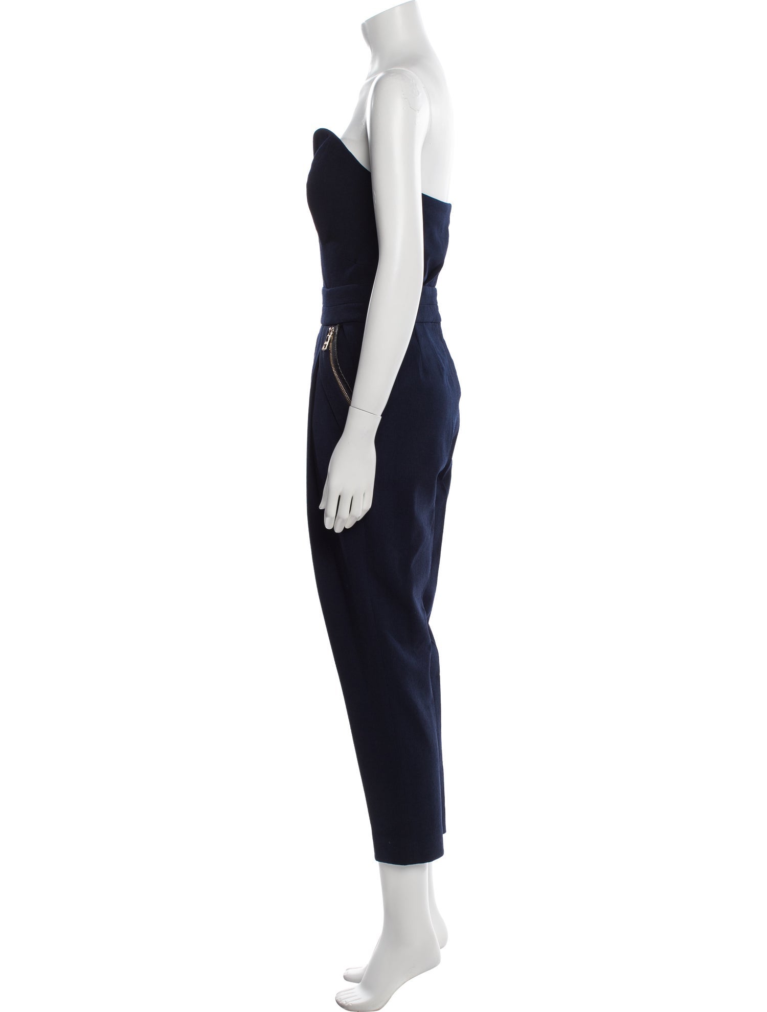 Three Floor Strapless Jumpsuit