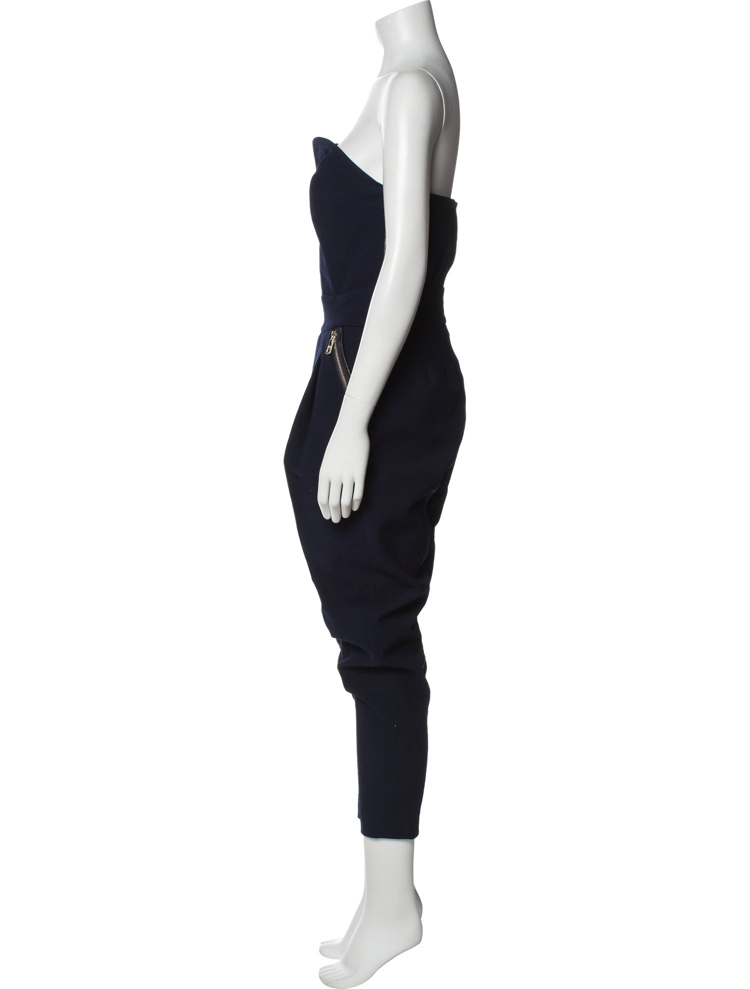 Three Floor Strapless Jumpsuit