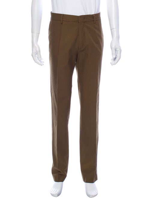 Msgm Dress Pants Green