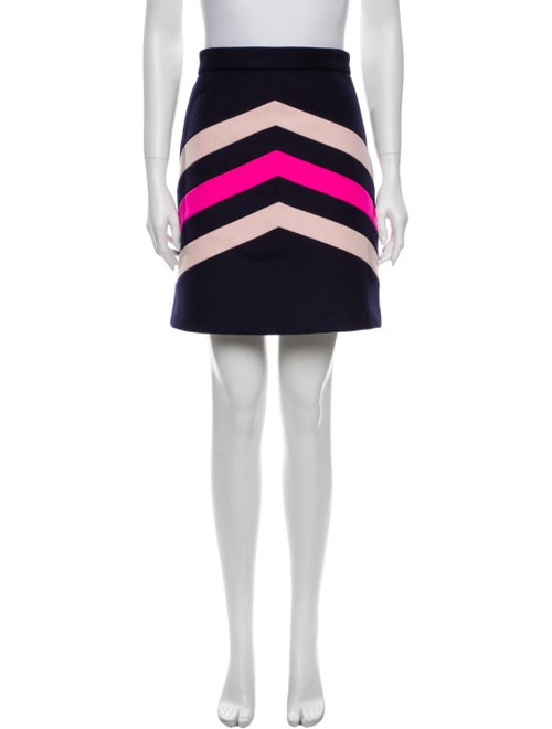 Msgm Wool Knee-Length Skirt Wool