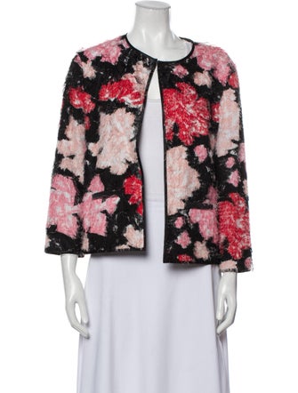 MSGM Floral Print Evening Jacket