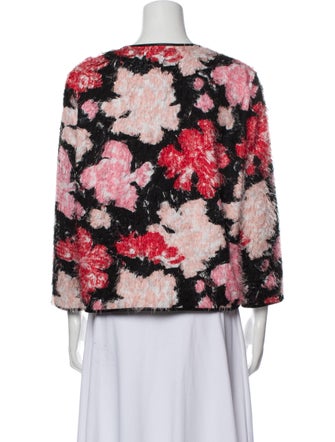 MSGM Floral Print Evening Jacket