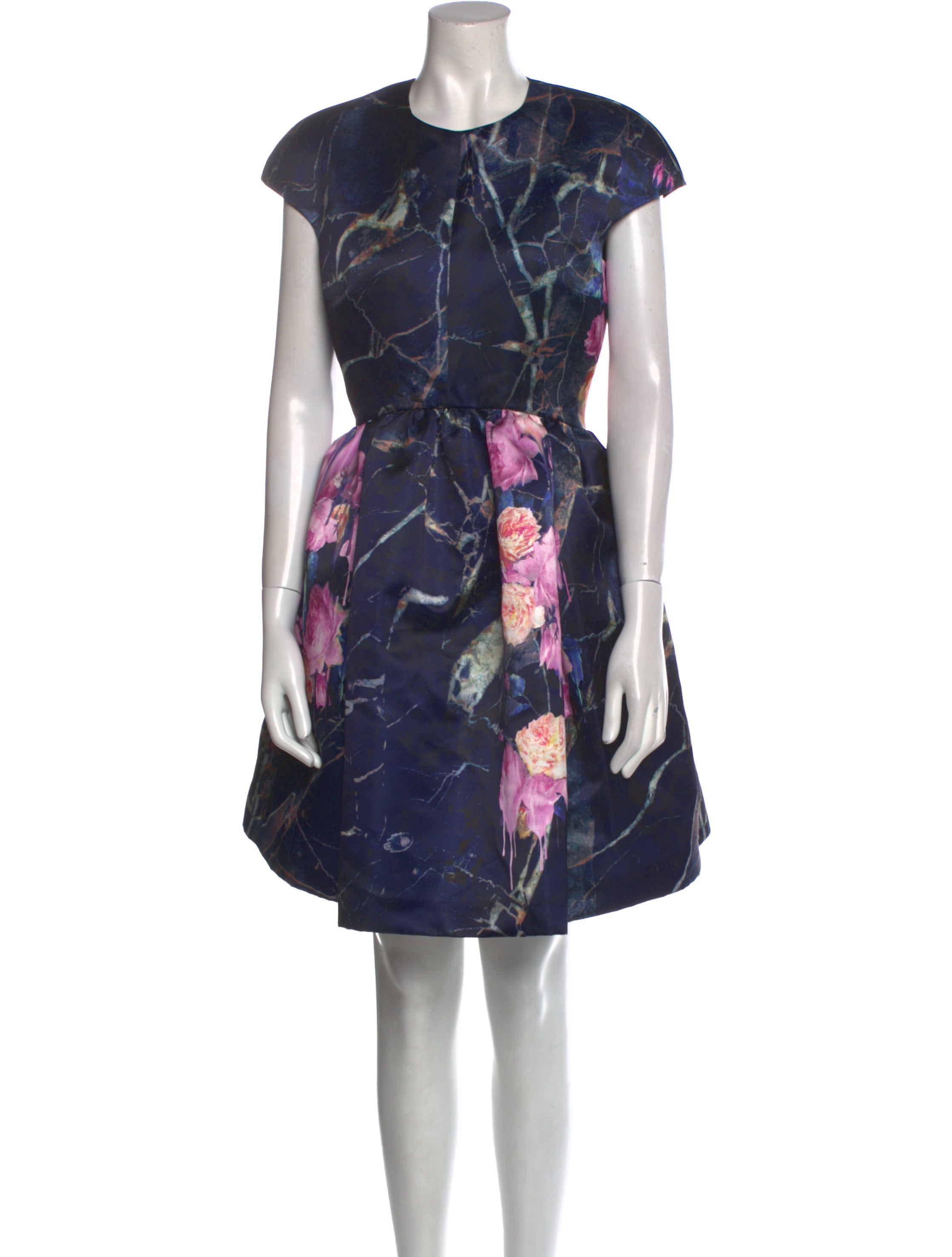 MSGM Printed Mini Dress