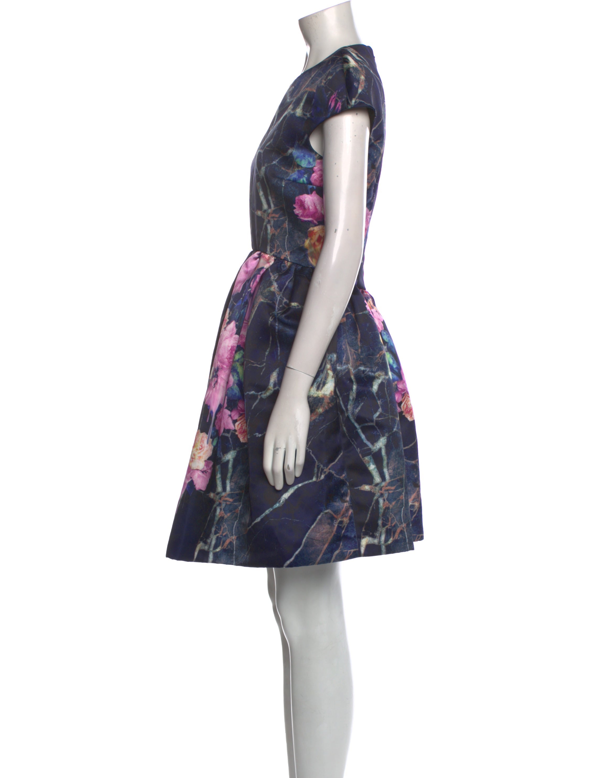 MSGM Printed Mini Dress