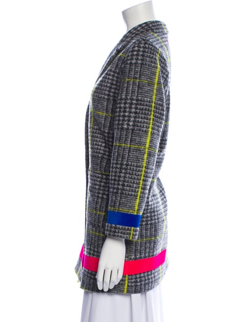 MSGM Girls' Plaid Print Coat