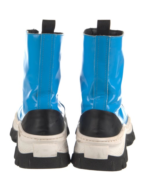 MSGM Leather Patterned Gladiator Sandals