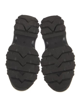 MSGM Leather Patterned Gladiator Sandals