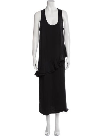 Msgm Dresses Scoop Neck Long Dress XL