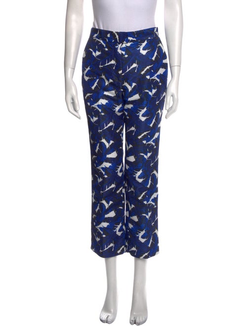 MSGM Printed Straight Leg Pants