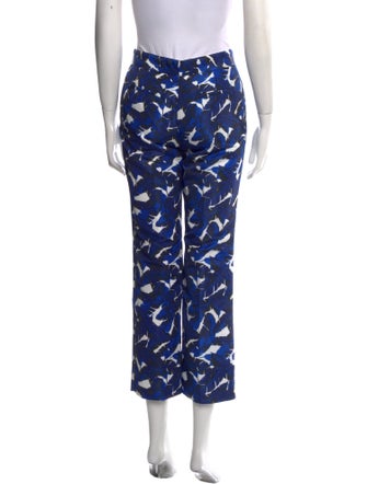 MSGM Printed Straight Leg Pants