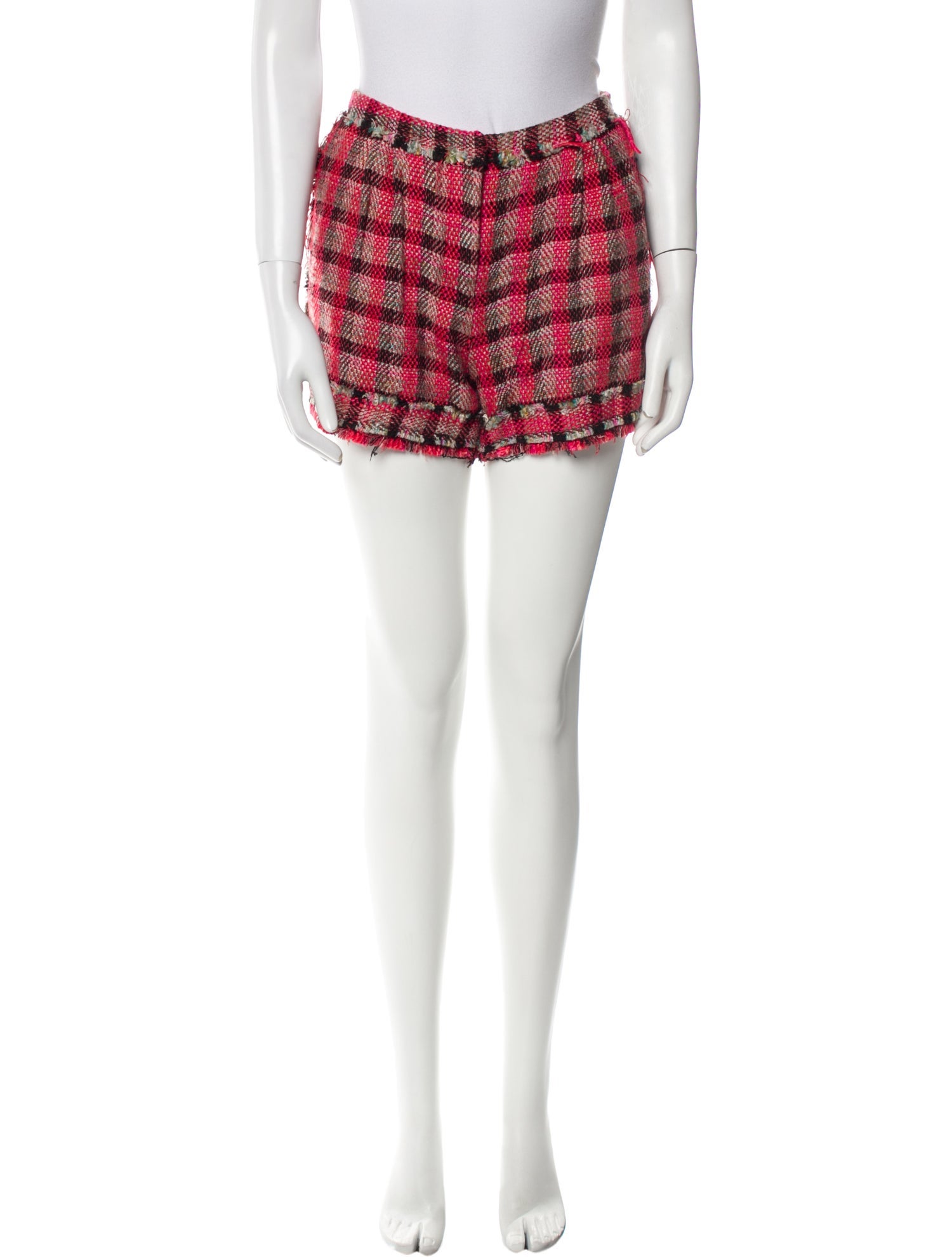 MSGM Silk Mini Shorts