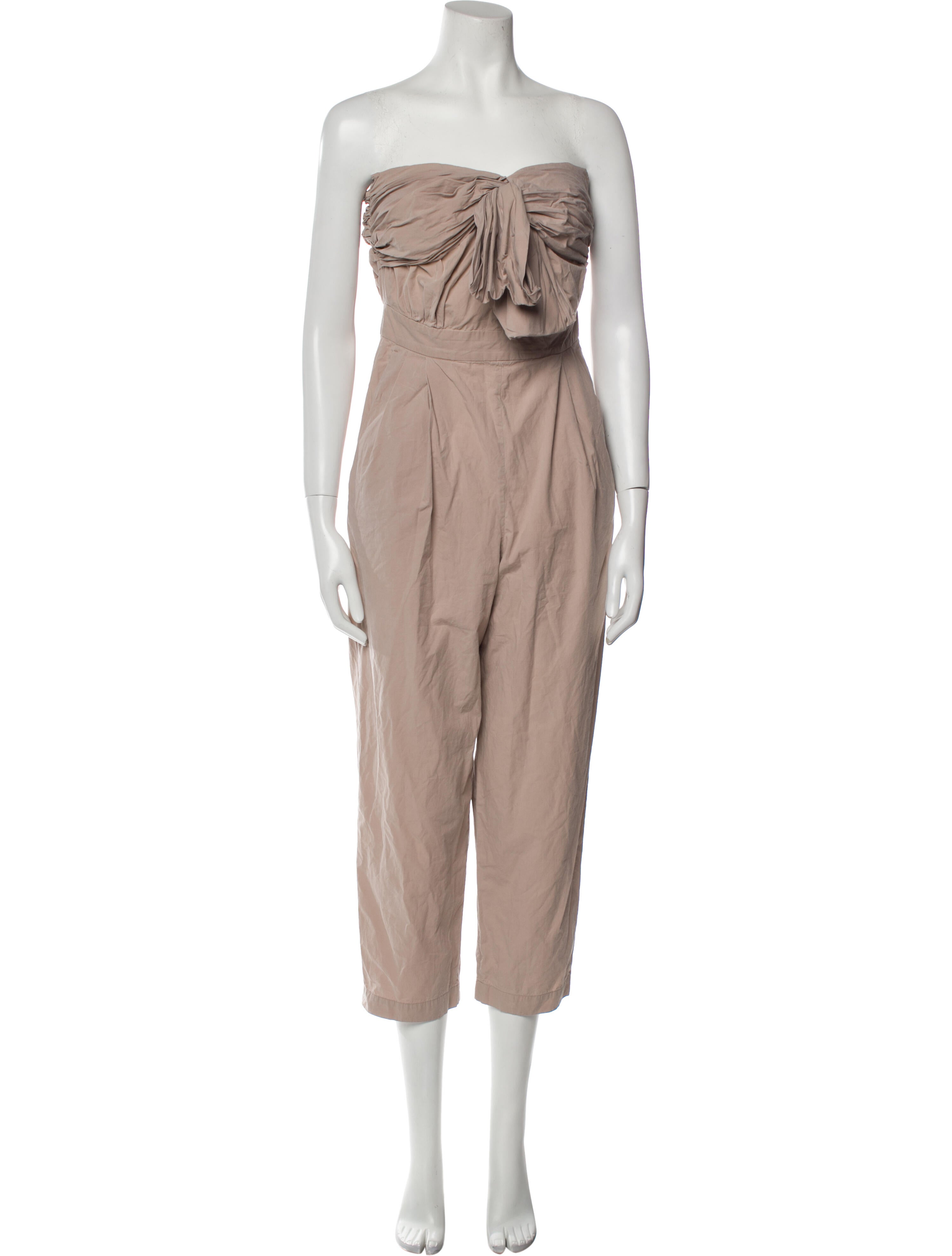 MSGM Strapless Jumpsuit