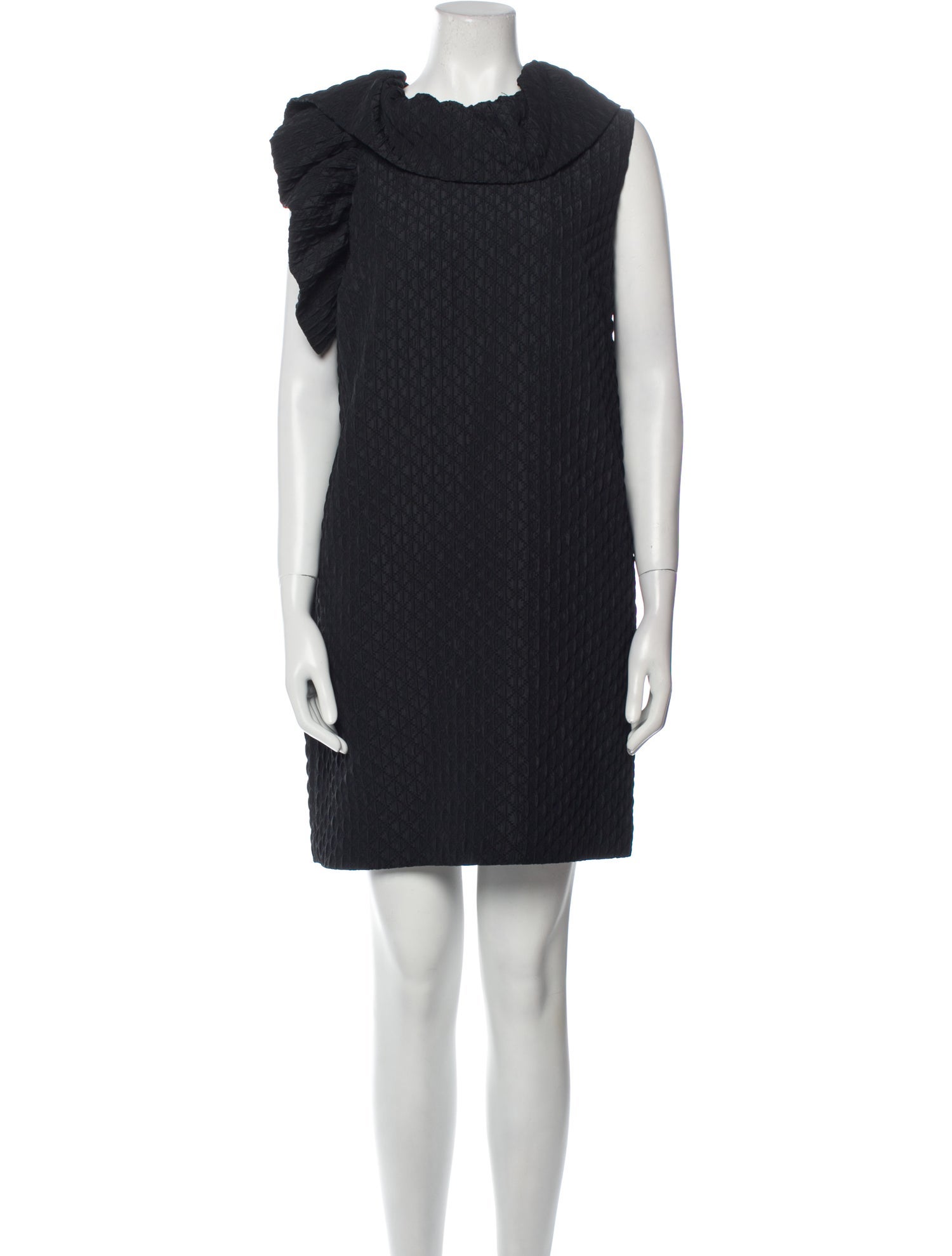 MSGM Cowl Neck Mini Dress