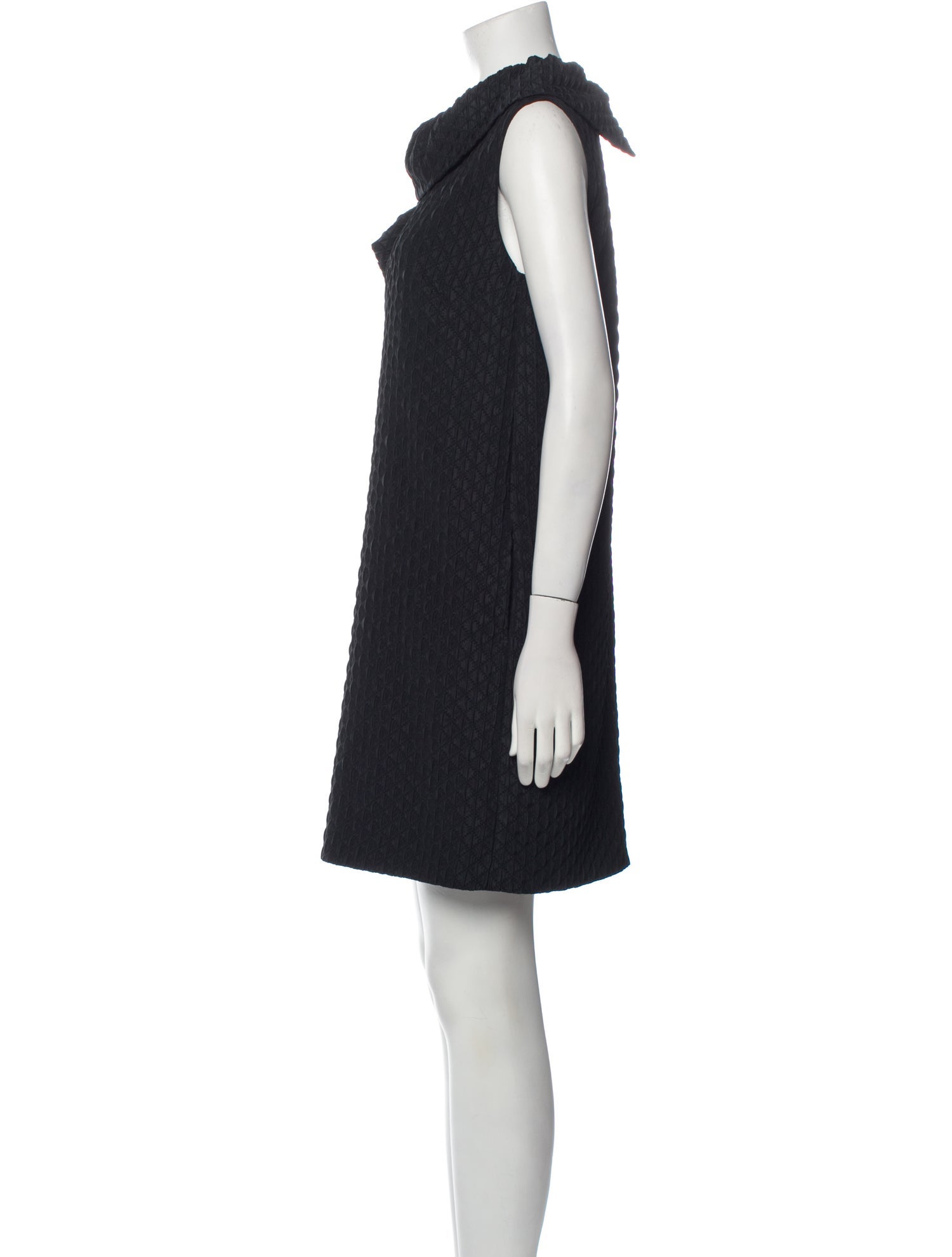 MSGM Cowl Neck Mini Dress