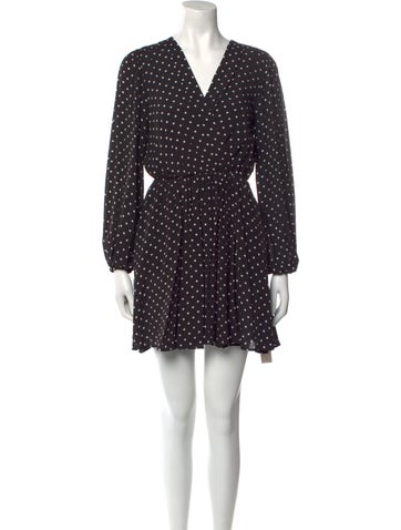 Msgm Dresses Polka Dot Print Mini Dress Us2, It38 | XS