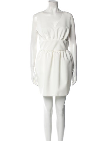 Msgm Dresses V-Neck Mini Dress Us6, It42 | M