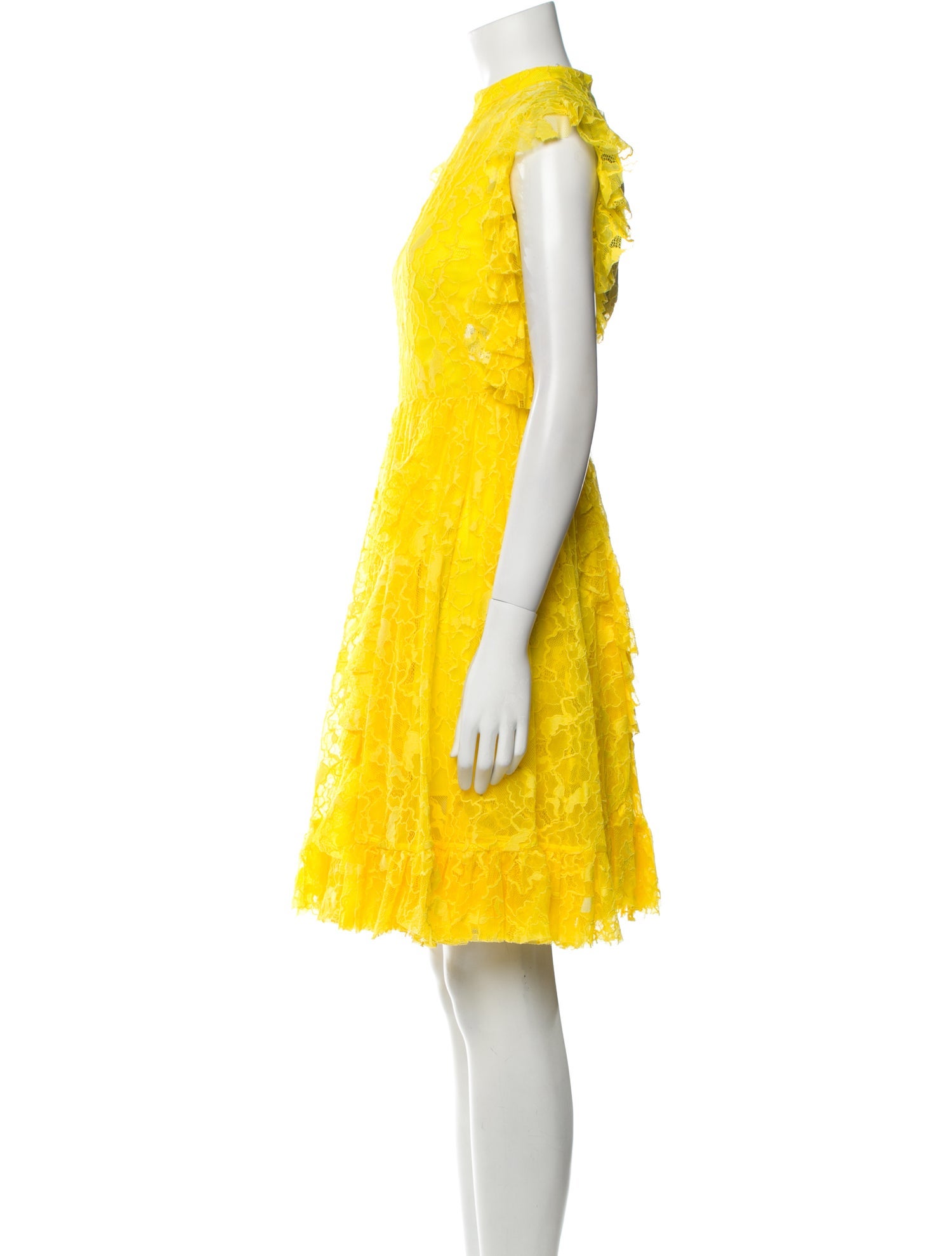 MSGM Lace Pattern Knee-Length Dress w/ Tags