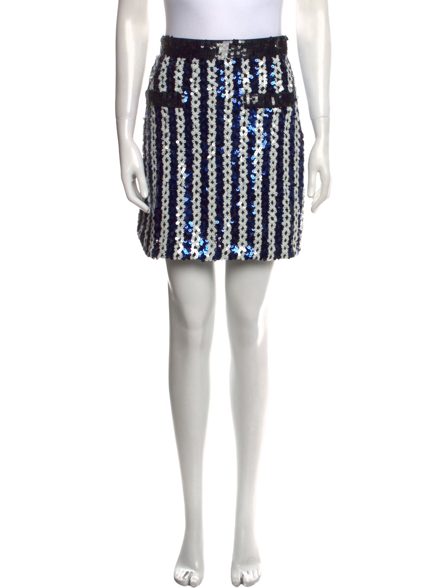 MSGM Striped Mini Skirt w/ Tags