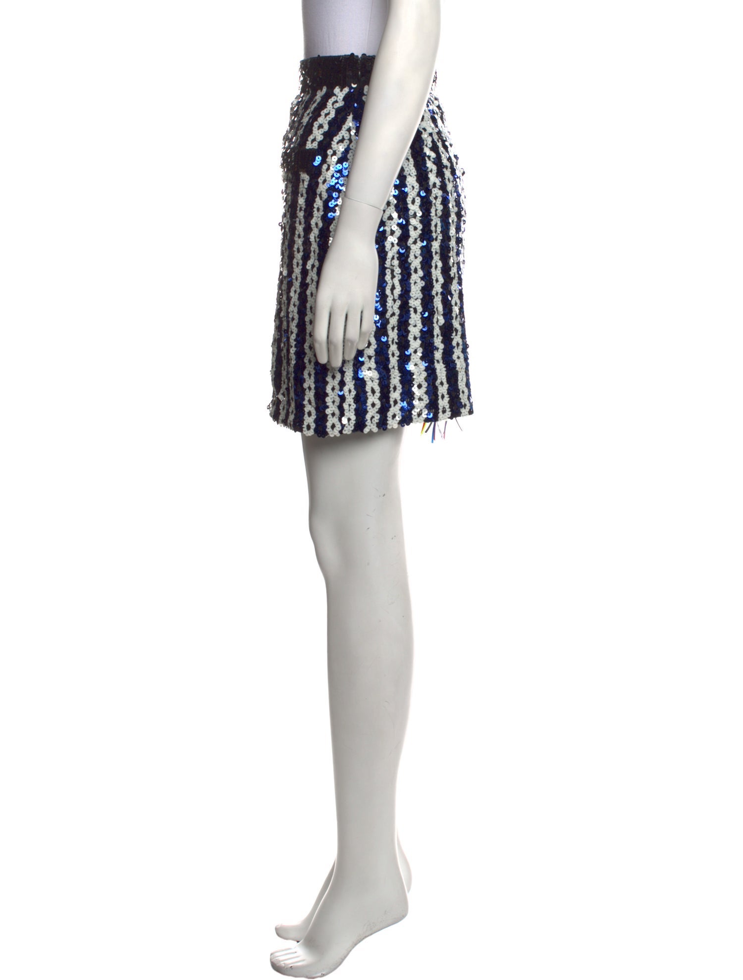 MSGM Striped Mini Skirt w/ Tags