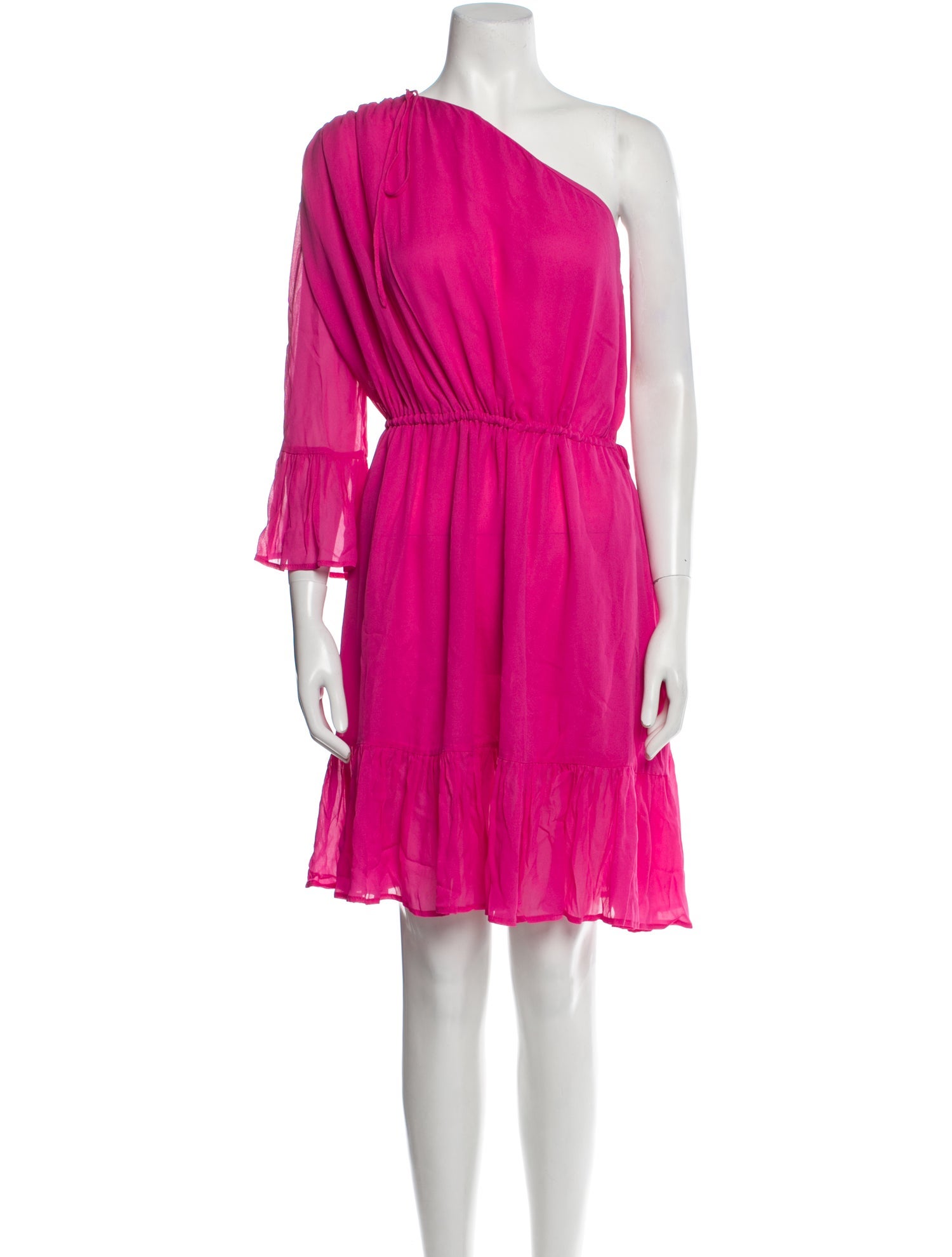 MSGM One-Shoulder Mini Dress