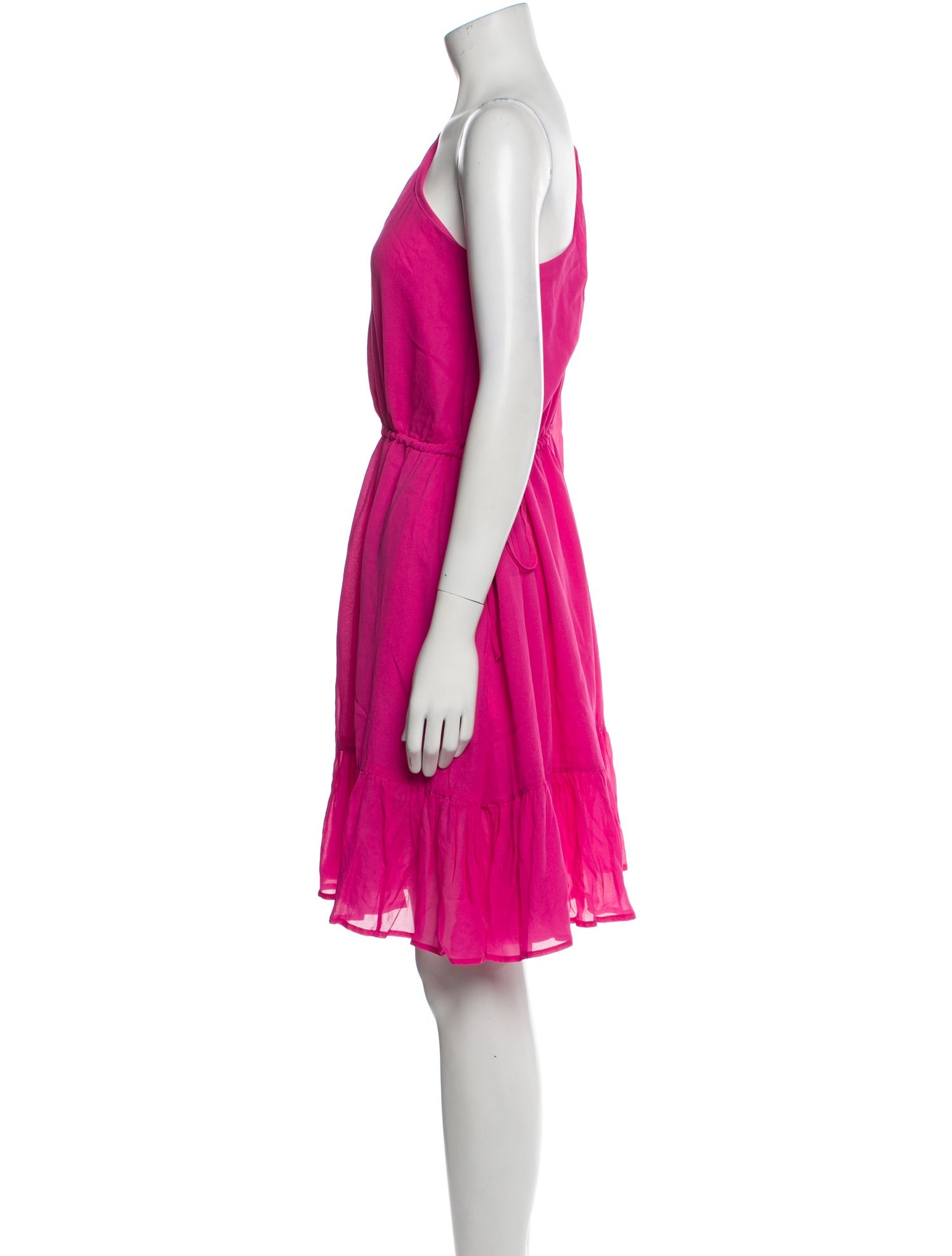 MSGM One-Shoulder Mini Dress