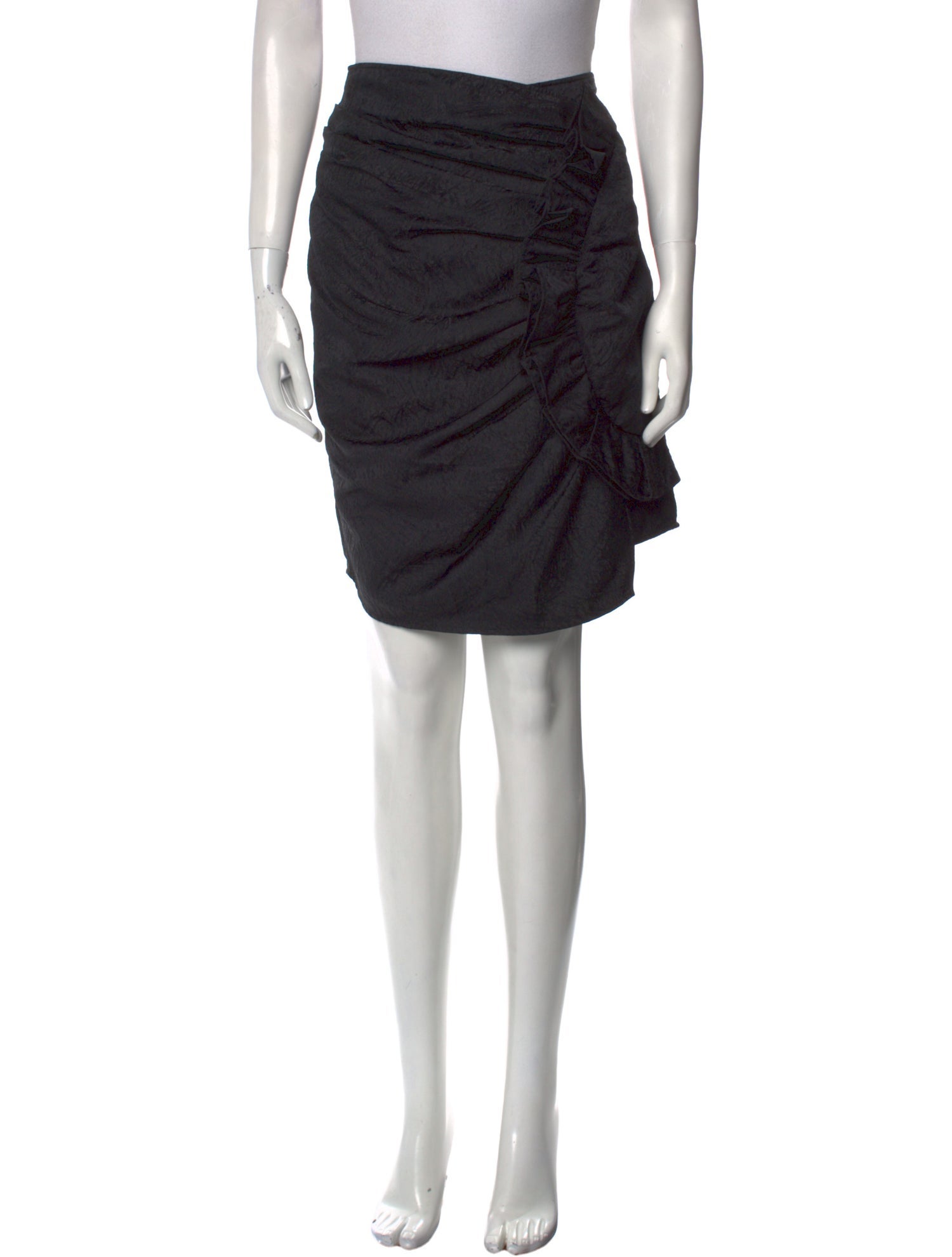 MSGM Ruffle Embellishment Knee-Length Skirt w/ Tags