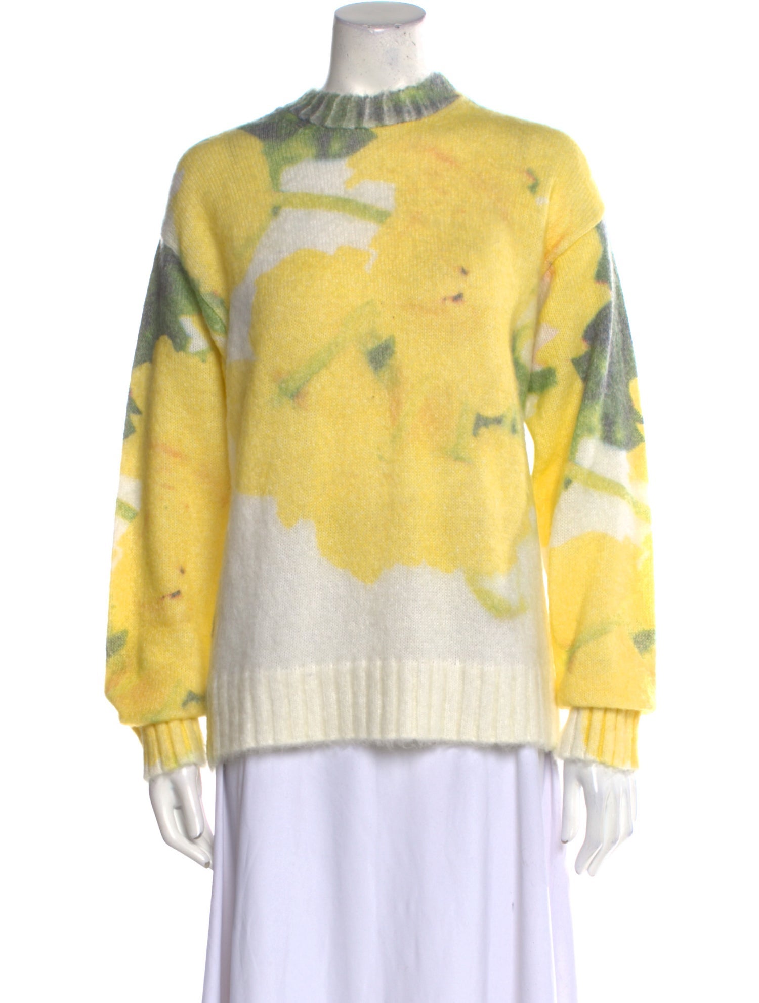 MSGM Printed Mock Neck Sweater w/ Tags