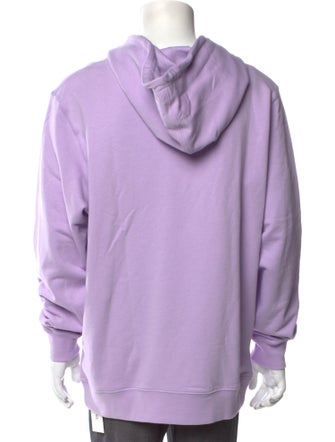 MSGM Graphic Print Crew Neck Hoodie