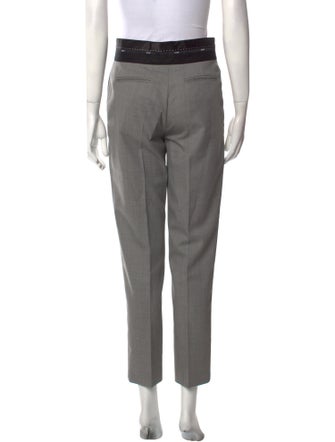 MSGM Virgin Wool Straight Leg Pants