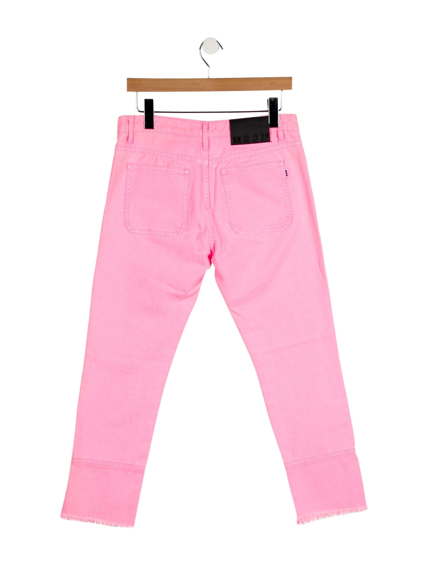 MSGM Mid-Rise Straight Leg Jeans