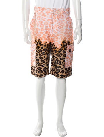 Msgm Shorts Animal Print Jogger S