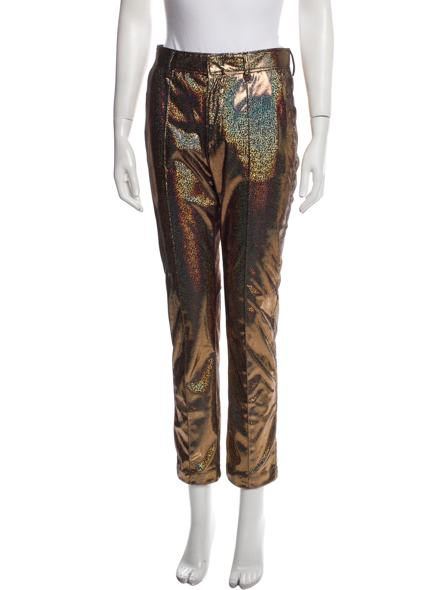 MSGM Printed Straight Leg Pants w/ Tags