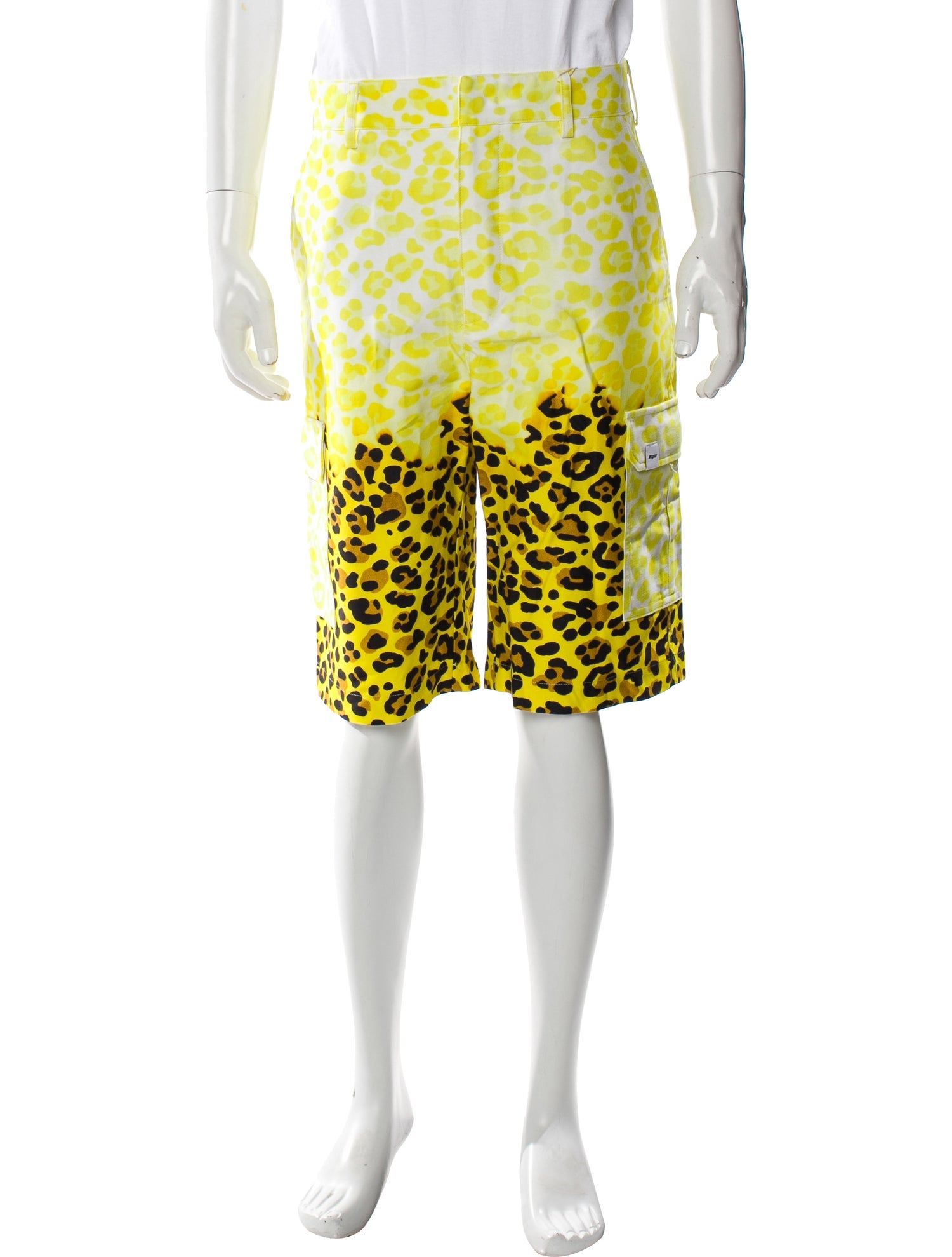 MSGM Printed Jogger Shorts w/ Tags