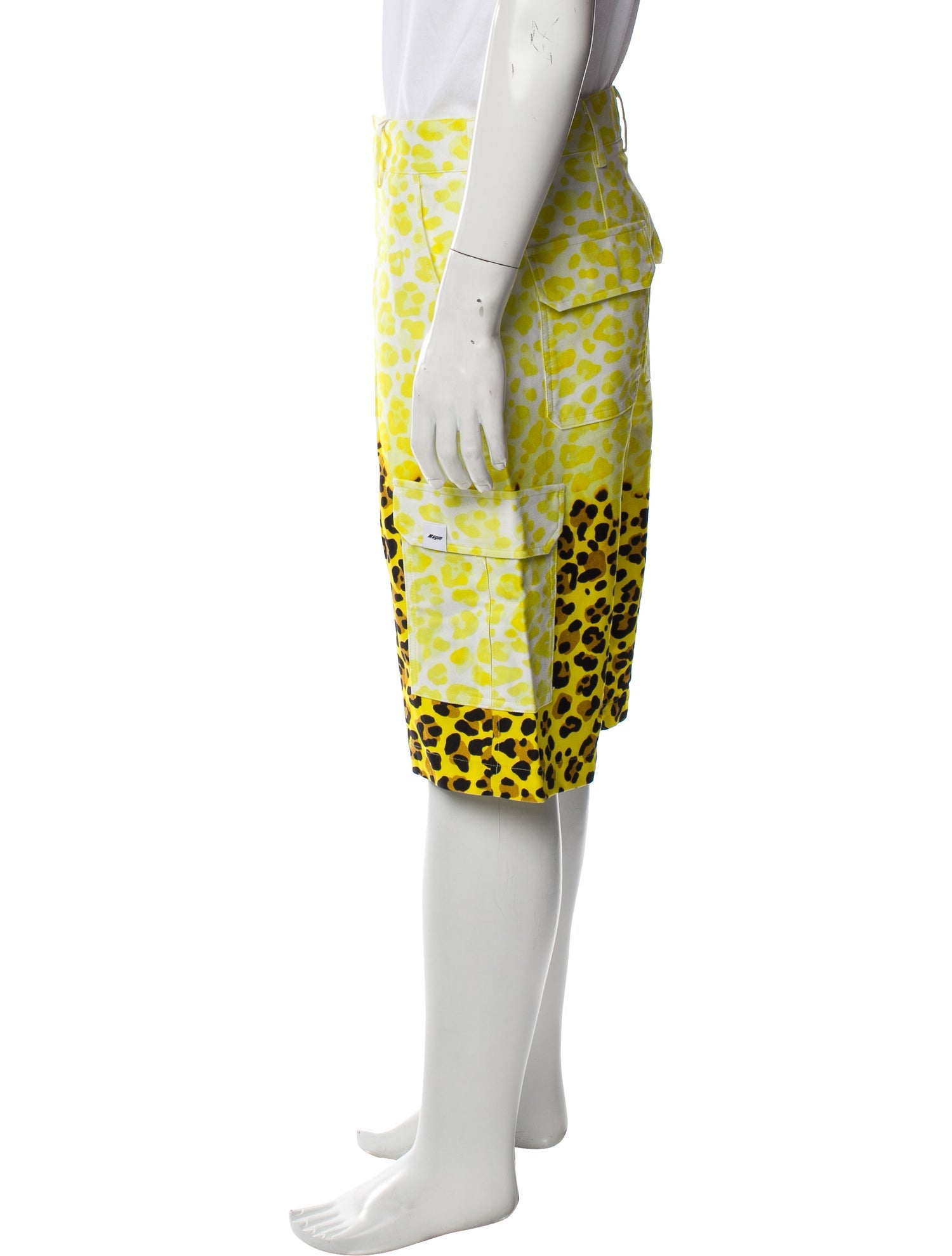 MSGM Printed Jogger Shorts w/ Tags