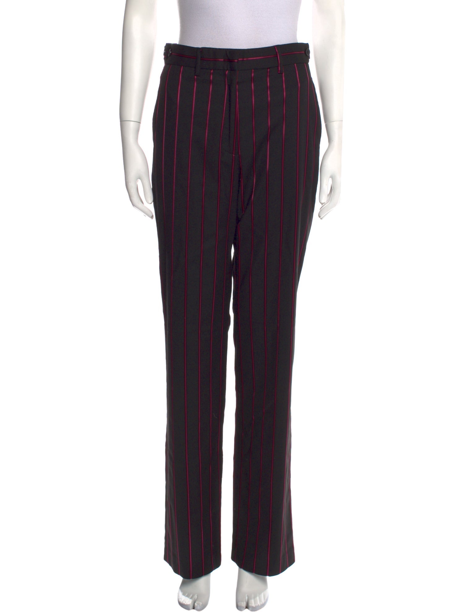 MSGM Striped Straight Leg Pants