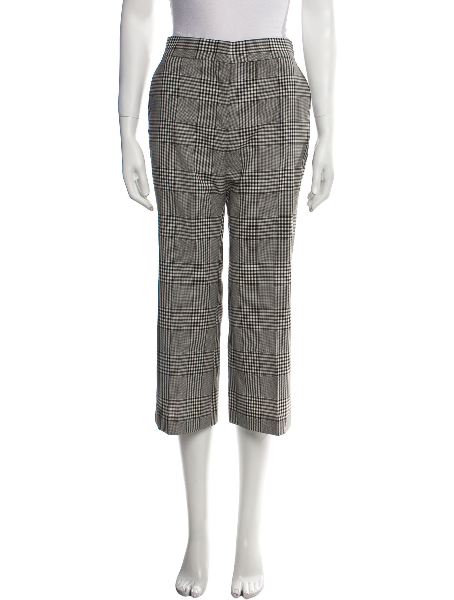 MSGM Virgin Wool Wide Leg Pants