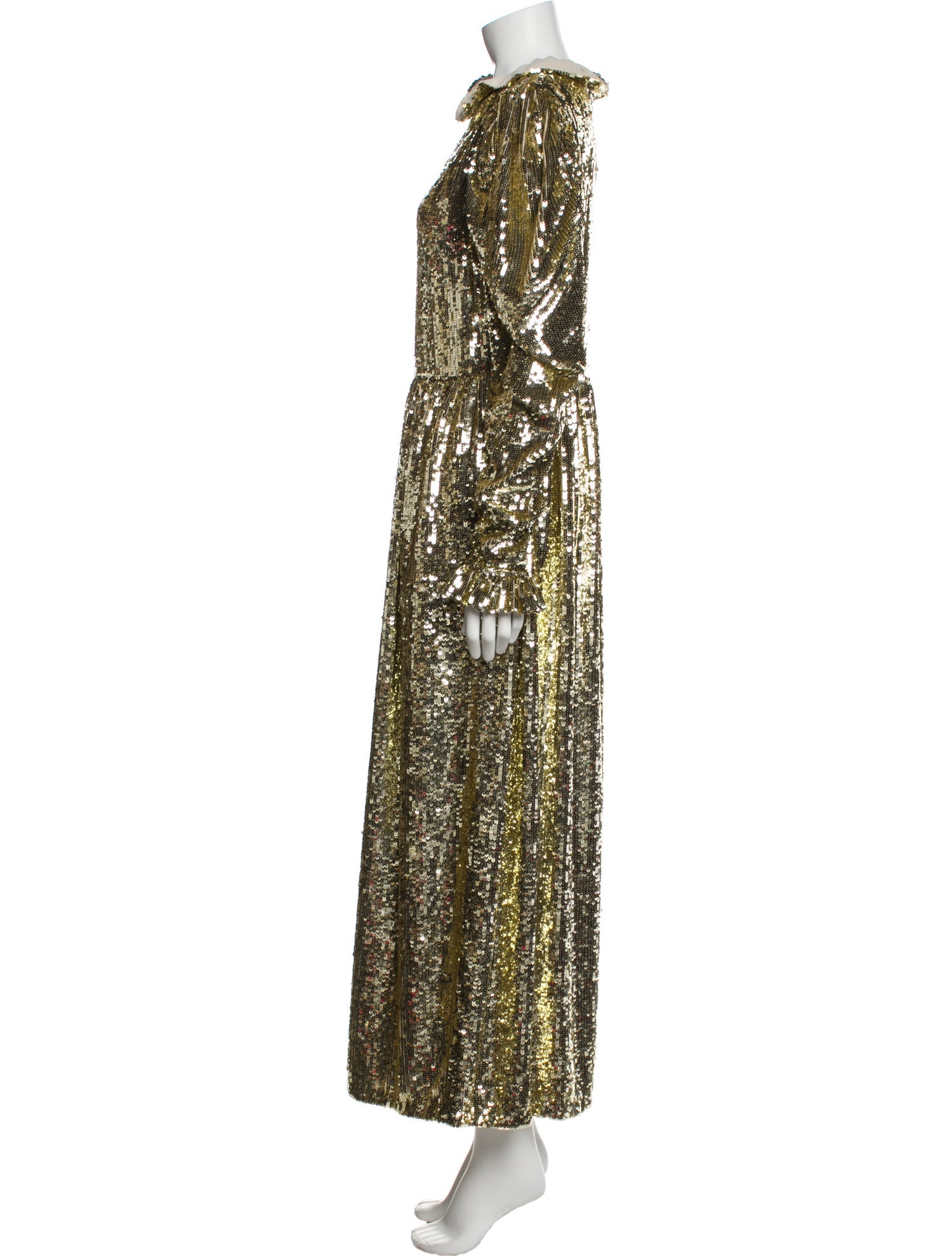 MSGM Sequin Long Dress