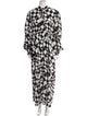 MSGM Printed Long Dress